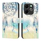 For Infinix Hot 40i 3D Painting Horizontal Flip Leather Phone Case(Dream Wind Chimes) - 2