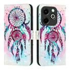 For Infinix Hot 40i 3D Painting Horizontal Flip Leather Phone Case(Color Drop Wind Chimes) - 2