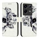 For Infinix Note 30 VIP 3D Painting Horizontal Flip Leather Phone Case(Skull) - 2