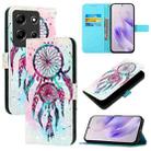 For Infinix Note 30i 3D Painting Horizontal Flip Leather Phone Case(Color Drop Wind Chimes) - 1