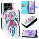 For Infinix Note 40 3D Painting Horizontal Flip Leather Phone Case(Color Drop Wind Chimes) - 1