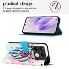 For Infinix Note 40 Pro 5G 3D Painting Horizontal Flip Leather Phone Case(Color Drop Wind Chimes) - 3