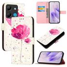 For Infinix Smart 7 HD / Smart 7 India 3D Painting Horizontal Flip Leather Phone Case(Flower) - 1