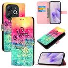 For Infinix Smart 8 3D Painting Horizontal Flip Leather Phone Case(Chasing Dreams) - 1