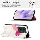 For Infinix Zero 30 4G 3D Painting Horizontal Flip Leather Phone Case(Flower) - 3