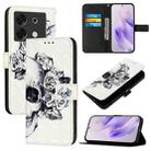 For Infinix Zero 30 5G 3D Painting Horizontal Flip Leather Phone Case(Skull) - 1