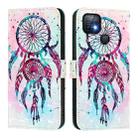 For Infinix Hot 10i 3D Painting Horizontal Flip Leather Phone Case(Color Drop Wind Chimes) - 2