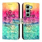 For Infinix Hot 50 4G 3D Painting Horizontal Flip Leather Phone Case(Chasing Dreams) - 2