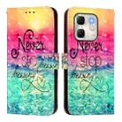 For Infinix Hot 50i 5G / Smart 9 4G 3D Painting Horizontal Flip Leather Phone Case(Chasing Dreams) - 2