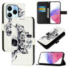 For Infinix Note 40X 5G 3D Painting Horizontal Flip Leather Phone Case(Skull) - 1