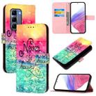 For Infinix Hot 50 Pro+ 4G 3D Painting Horizontal Flip Leather Phone Case(Chasing Dreams) - 1