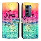 For Infinix Hot 50 Pro+ 4G 3D Painting Horizontal Flip Leather Phone Case(Chasing Dreams) - 2