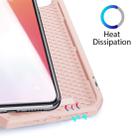 For iPhone 12 Pro Max DUX DUCIS Skin X Series PU + TPU Horizontal Flip Leather Case with Holder & Card Slots(Pink) - 8