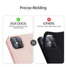 For iPhone 12 Pro Max DUX DUCIS Skin X Series PU + TPU Horizontal Flip Leather Case with Holder & Card Slots(Pink) - 11
