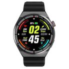 1.3 inch Silicone Band IP68 Waterproof Smart Watch Support Bluetooth Call(Black) - 2