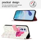 For OnePlus 9 3D Painting Horizontal Flip Leather Phone Case(Flower) - 3