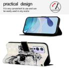 For OnePlus 9 3D Painting Horizontal Flip Leather Phone Case(Skull) - 3