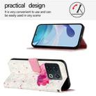 For OnePlus 10 Pro 3D Painting Horizontal Flip Leather Phone Case(Flower) - 3