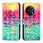 For OnePlus 11 3D Painting Horizontal Flip Leather Phone Case(Chasing Dreams) - 2