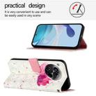 For OnePlus 12 Global 3D Painting Horizontal Flip Leather Phone Case(Flower) - 3