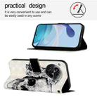 For OnePlus 12 Global 3D Painting Horizontal Flip Leather Phone Case(Skull) - 3