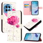 For OnePlus 12R Global 3D Painting Horizontal Flip Leather Phone Case(Flower) - 1