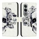 For OnePlus Nord CE4 3D Painting Horizontal Flip Leather Phone Case(Skull) - 2