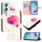 For OnePlus Nord N30 SE 3D Painting Horizontal Flip Leather Phone Case(Flower) - 1