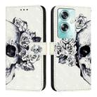 For OnePlus Nord N30 SE 3D Painting Horizontal Flip Leather Phone Case(Skull) - 2