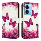 For OnePlus Nord N300 3D Painting Horizontal Flip Leather Phone Case(Rose Butterfly) - 2