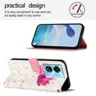 For OnePlus Nord N300 3D Painting Horizontal Flip Leather Phone Case(Flower) - 3