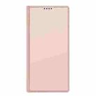 For Samsung Galaxy S25 Ultra 5G DUX DUCIS Skin Pro Series Flip Leather Phone Case(Pink) - 2