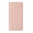 For Samsung Galaxy S25 5G DUX DUCIS Skin Pro Series Flip Leather Phone Case(Pink) - 2