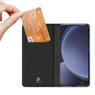 For Samsung Galaxy S25+ 5G DUX DUCIS Skin Pro Series Flip Leather Phone Case(Black) - 3