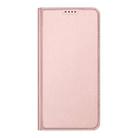 For Samsung Galaxy S25 Edge 5G DUX DUCIS Skin Pro Series Flip Leather Phone Case(Pink) - 2