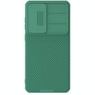 For Samsung Galaxy S25 5G NILLKIN Black Mirror Pro Series Camshield PC Phone Case(Green) - 1