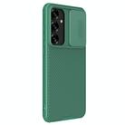 For Samsung Galaxy S25 5G NILLKIN Black Mirror Pro Series Camshield PC Phone Case(Green) - 2