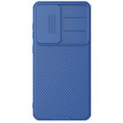 For Samsung Galaxy S25+ 5G NILLKIN Black Mirror Pro Series Camshield PC Phone Case(Blue) - 1