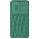 For Samsung Galaxy S25+ 5G NILLKIN Black Mirror Pro Series Camshield PC Phone Case(Green) - 1