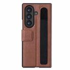 For Samsung Galaxy Z Fold7 5G NILLKIN Ogg Leather Phone Case(Brown) - 2