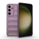 For Samsung Galaxy S24 FE 5G Magic Shield TPU + Flannel Phone Case(Purple) - 1