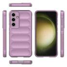 For Samsung Galaxy S24 FE 5G Magic Shield TPU + Flannel Phone Case(Purple) - 3