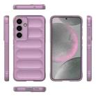 For Samsung Galaxy S25+ 5G Magic Shield TPU + Flannel Phone Case(Purple) - 3