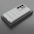For Samsung Galaxy S25 Ultra 5G Magic Shield TPU + Flannel Phone Case(Grey) - 2