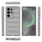 For Samsung Galaxy S25 Ultra 5G Magic Shield TPU + Flannel Phone Case(Grey) - 3
