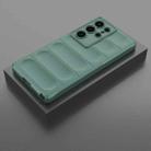 For Samsung Galaxy S25 Ultra 5G Magic Shield TPU + Flannel Phone Case(Dark Green) - 2