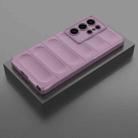 For Samsung Galaxy S25 Ultra 5G Magic Shield TPU + Flannel Phone Case(Purple) - 2