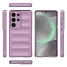 For Samsung Galaxy S25 Ultra 5G Magic Shield TPU + Flannel Phone Case(Purple) - 3