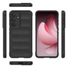 For Samsung Galaxy S25 FE 5G Magic Shield TPU + Flannel Phone Case(Black) - 3
