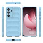 For Samsung Galaxy S25 FE 5G Magic Shield TPU + Flannel Phone Case(Light Blue) - 3